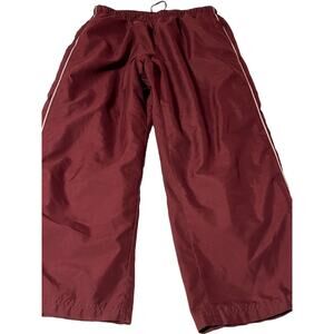 Tek Gear Texas Aggies Athletic Pants Maroon w/gray Stripes down the side - XL